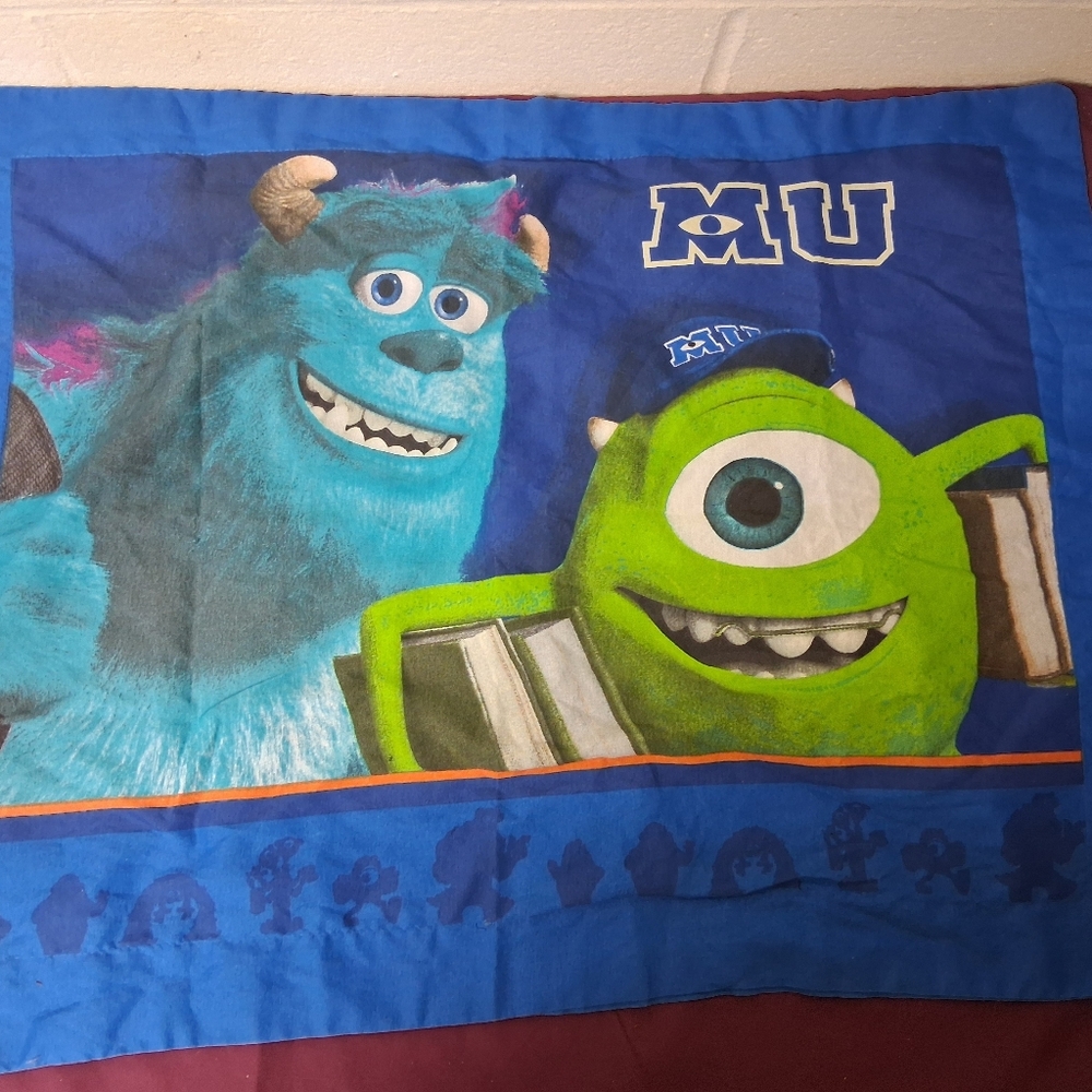 Blue Monsters University Pillowcase